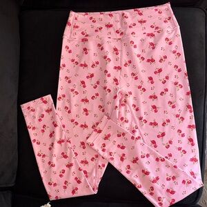 Floral Pink Leggings